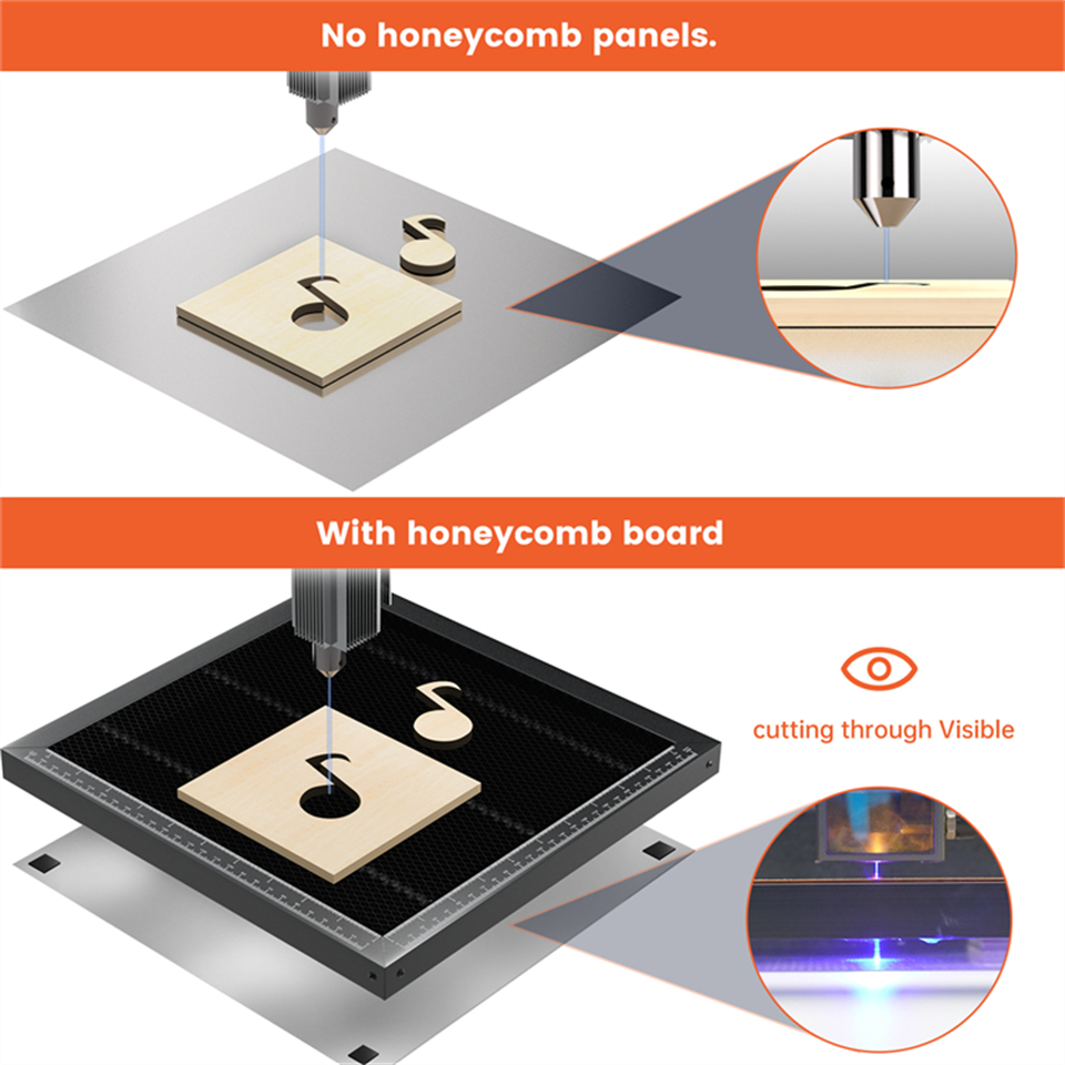 ACMER Honeycomb Panel Laser Wo - Industrial Laser Cutter review and price