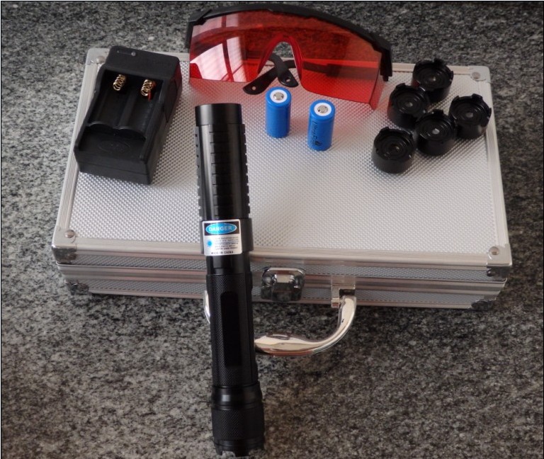 NEW Laser Light Pointers 450nm - Industrial Laser Gun review and price