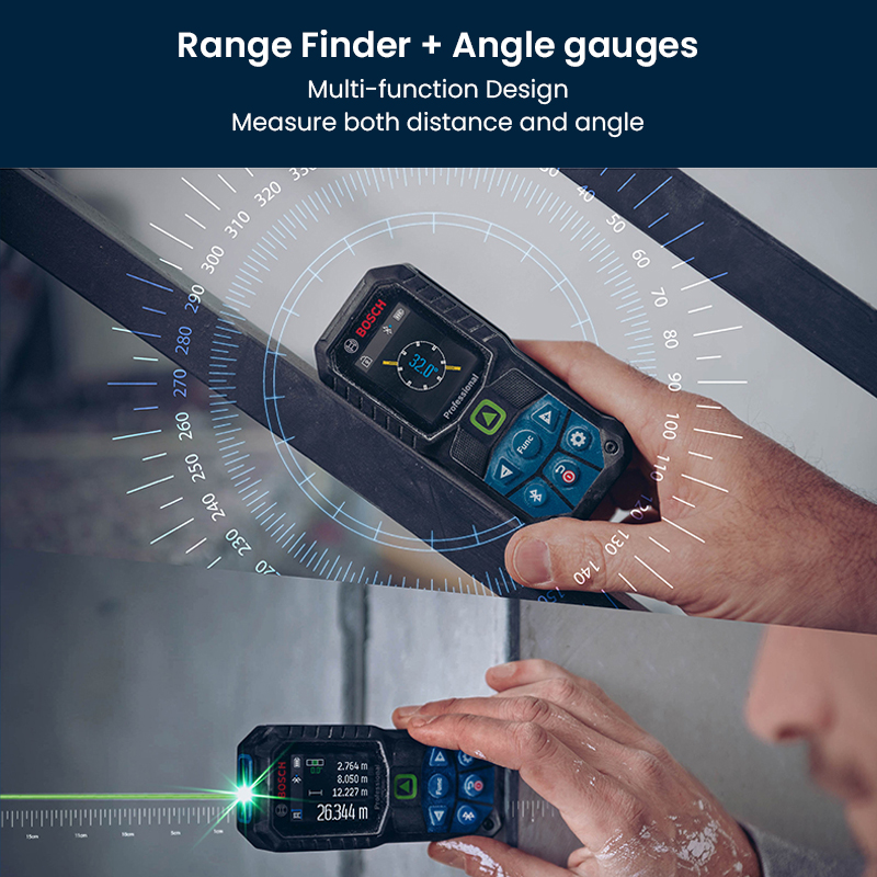 Bosch Green Laser Measure GLM  - Industrial Laser Drill review and price