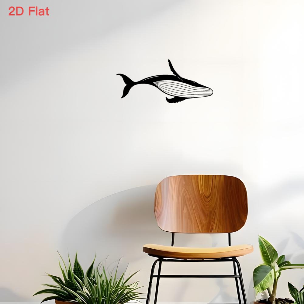 Majestic Whale Metal Wall Art  - Industrial Laser Cutter review and price