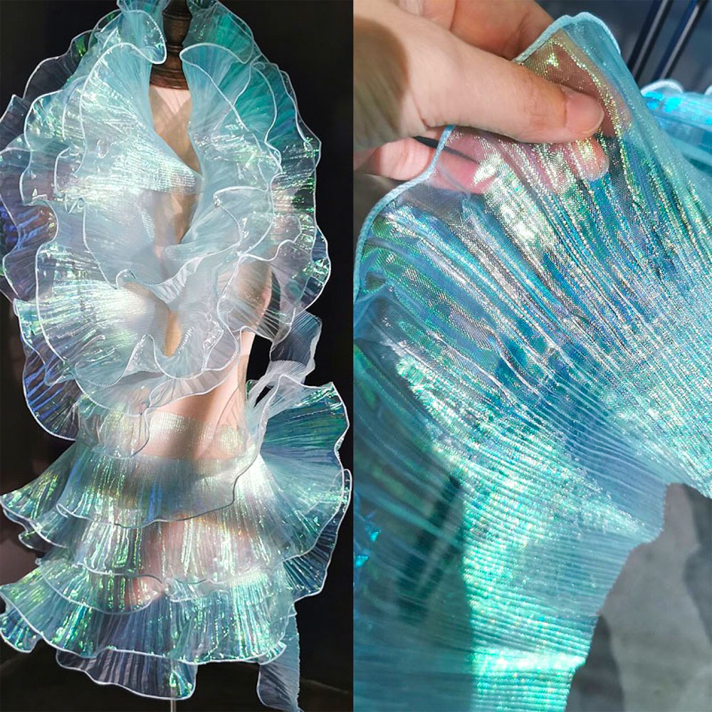 Lace Trim Organza Fabric Merma - Industrial Laser Welding review and price