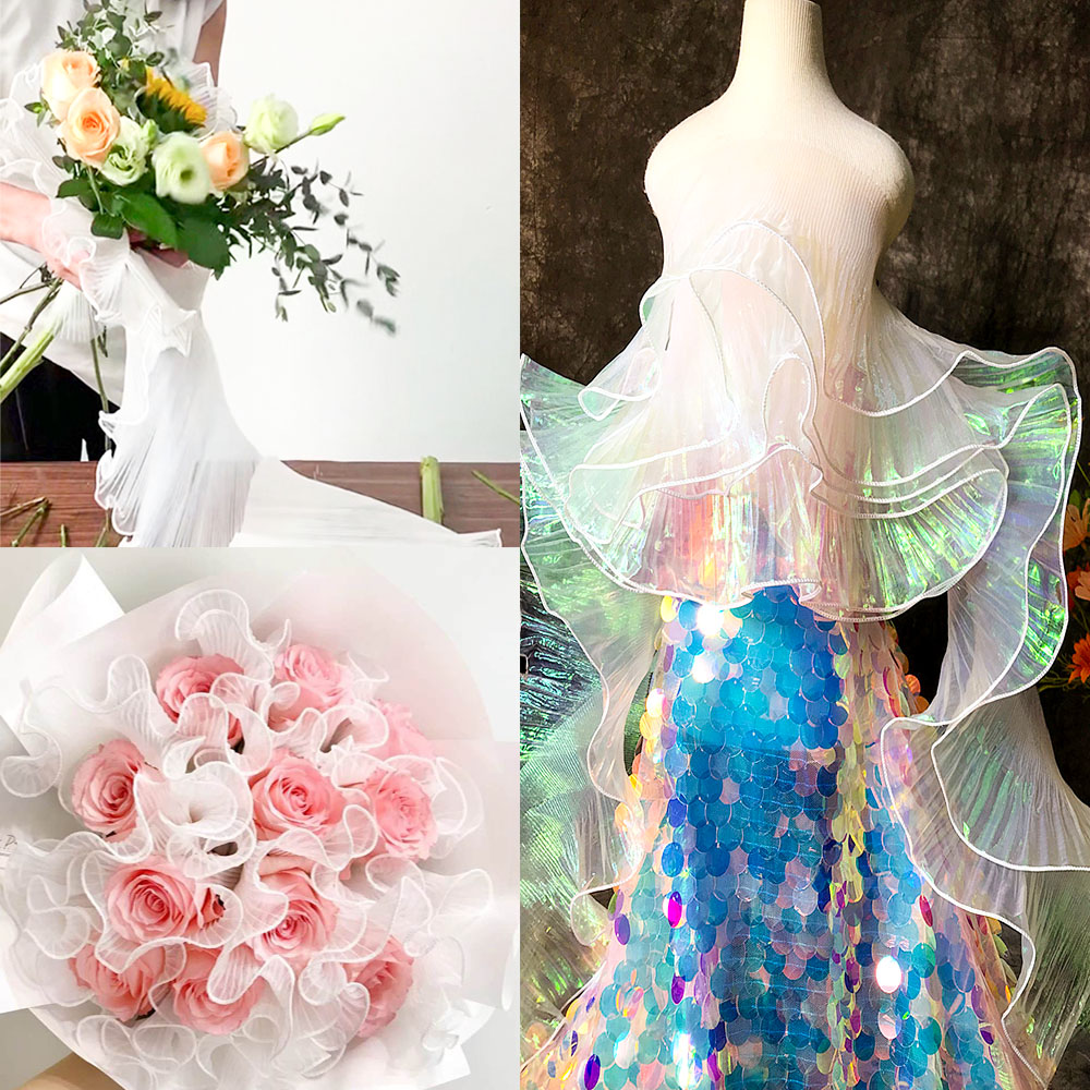 Lace Trim Organza Fabric Merma - Industrial Laser Welding review and price