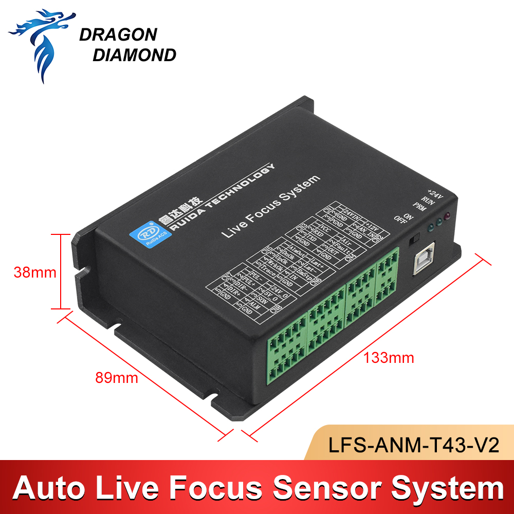 Ruida Auto Live Focus Sensor S - Industrial Laser Cutter review and price