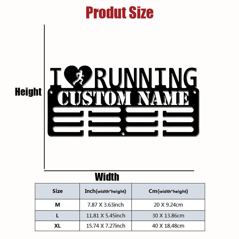Custom I Love Running Metal Me - Industrial Laser Cutter review and price