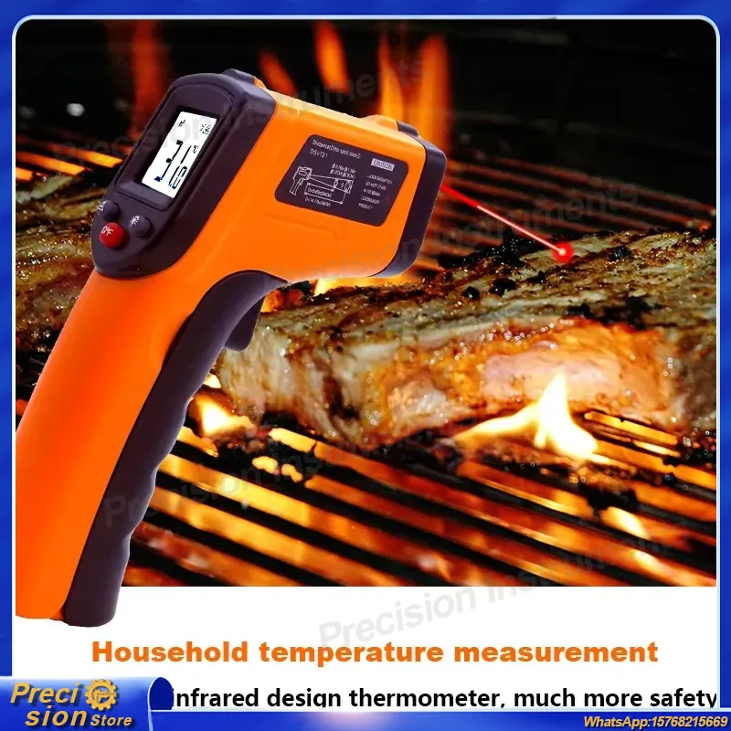 Infrared Thermometer Gun Non C - Industrial Laser Gun review and price