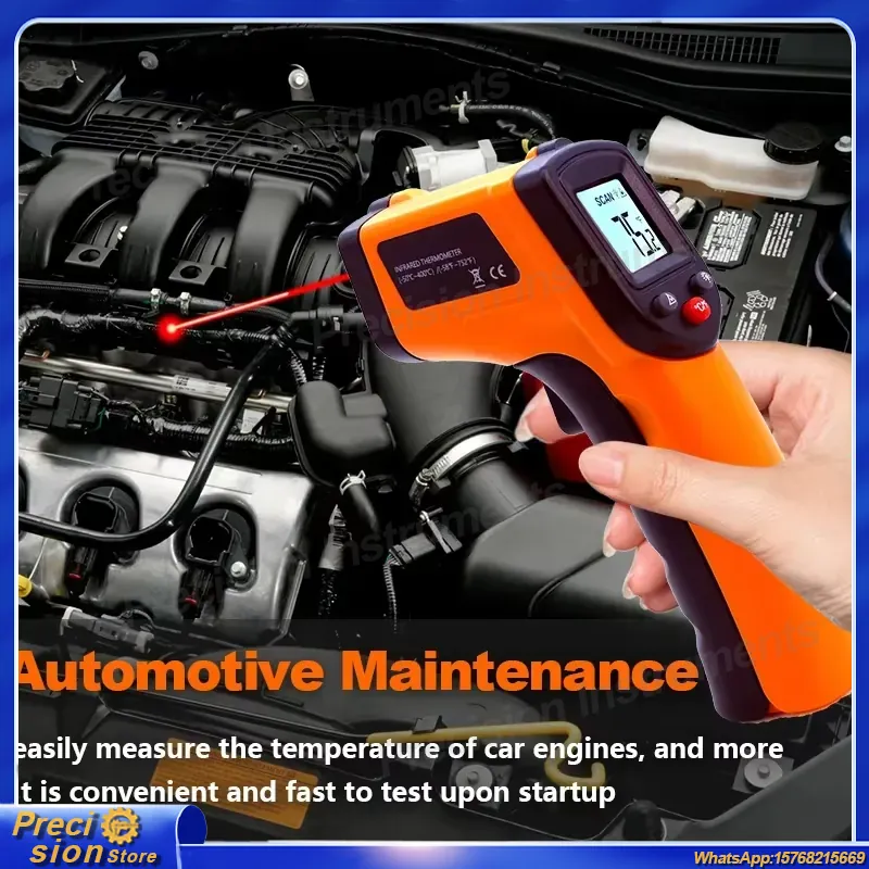 Infrared Thermometer Gun Non C - Industrial Laser Gun review and price